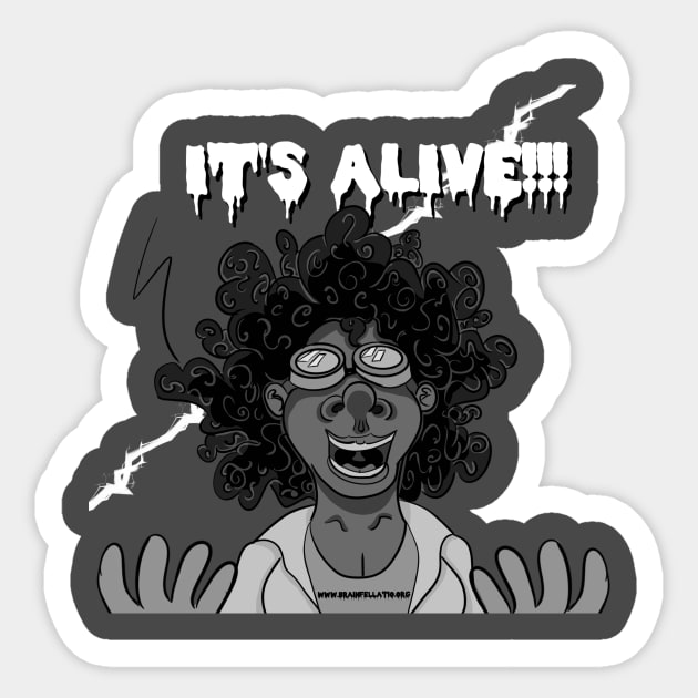 It's Alive!!! Sticker by GeekVisionProductions